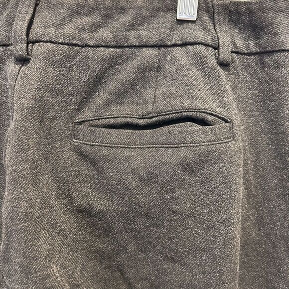 Cabi The Promotion Trouser Flare Ponte Pant Gray Womens 12 3574L - Picture 6 of 9